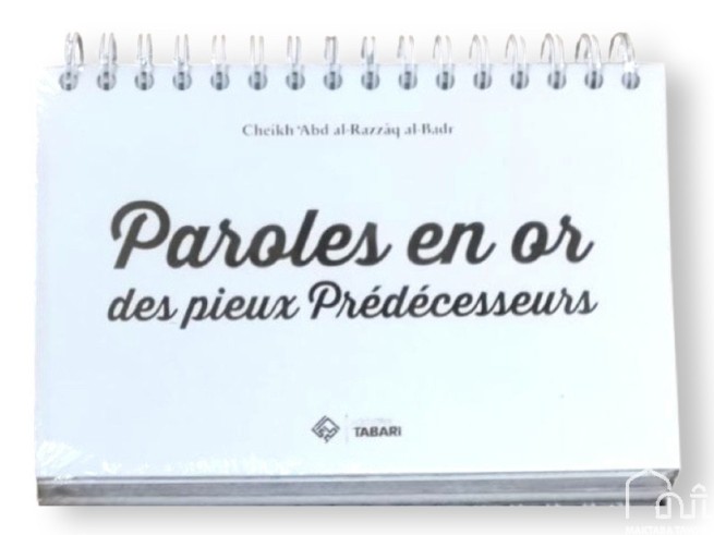 Paroles en or des pieux...